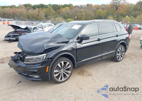2021 Volkswagen Tiguan 2.0T Sel Premium R-Line z USA, uszkodzony, nr VIN 3VV4B7AX3MM151919